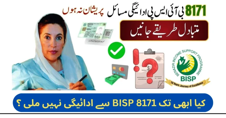 BISP 8171 Payment