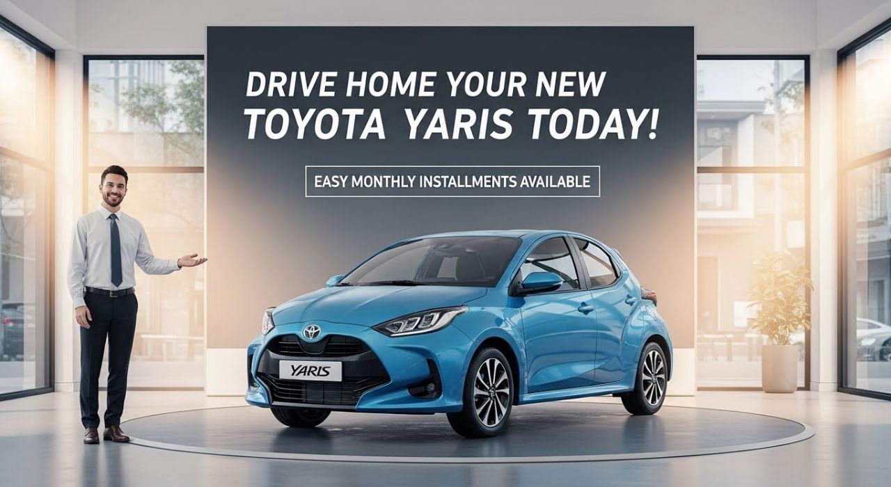 Buy Brand New Toyota Yaris on Easy Monthly Installments - How To Get (Easy Method)