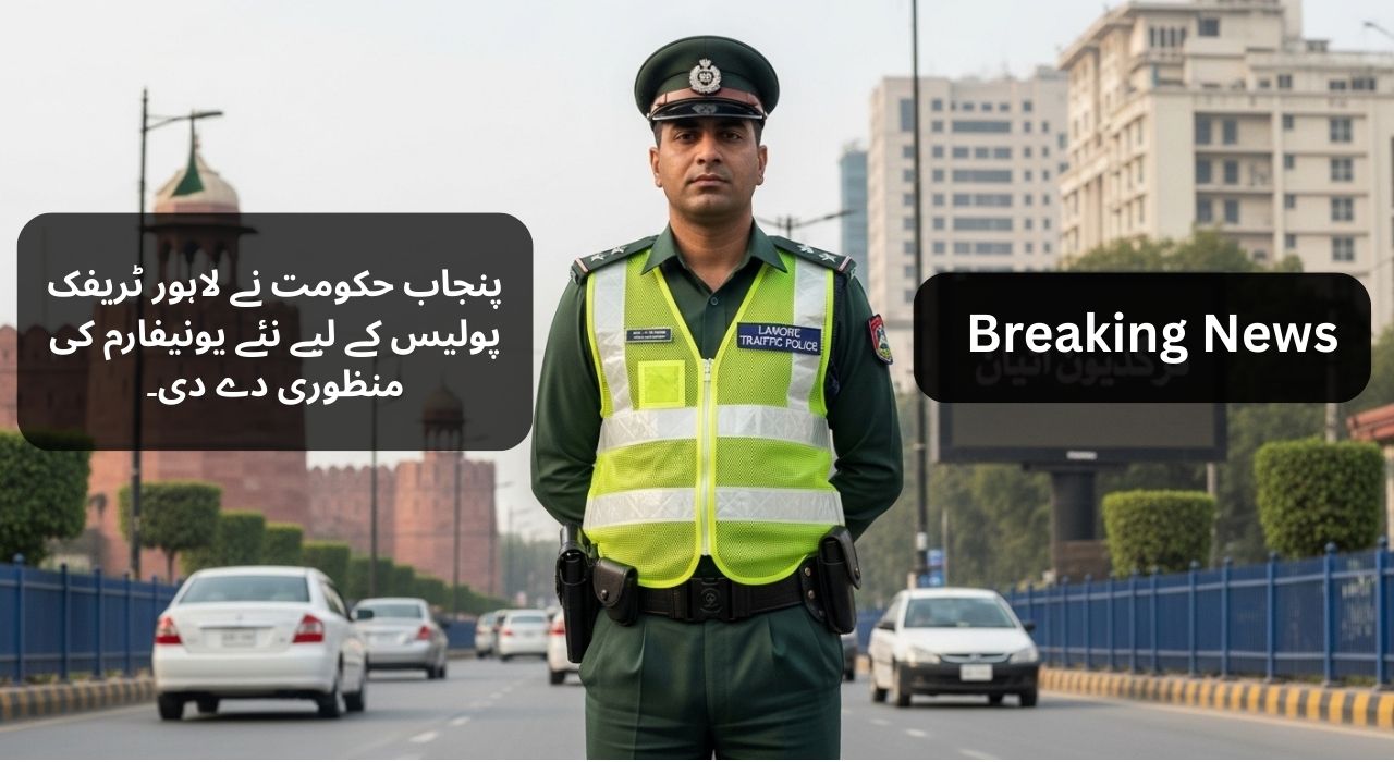 پنجاب حکومت نے لاہور ٹریفک پولیس کے لیے نئے یونیفارم کی منظوری دے دی۔
