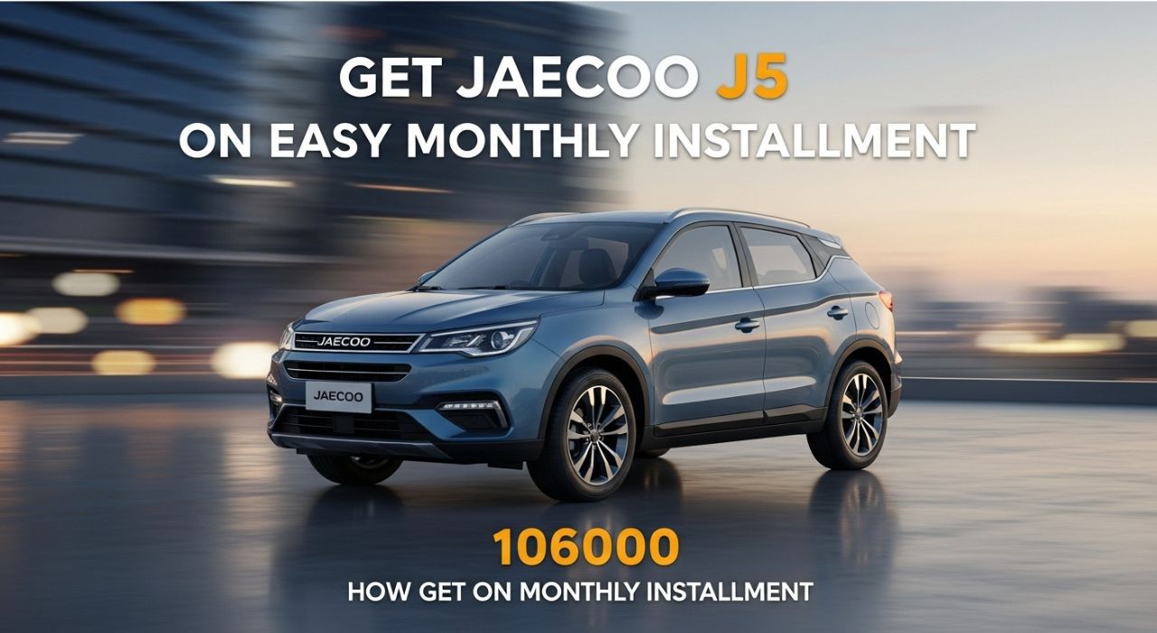 Get Jaecoo J5 On Easy Monthly 106000 Installment - How Get On Monthly Installment