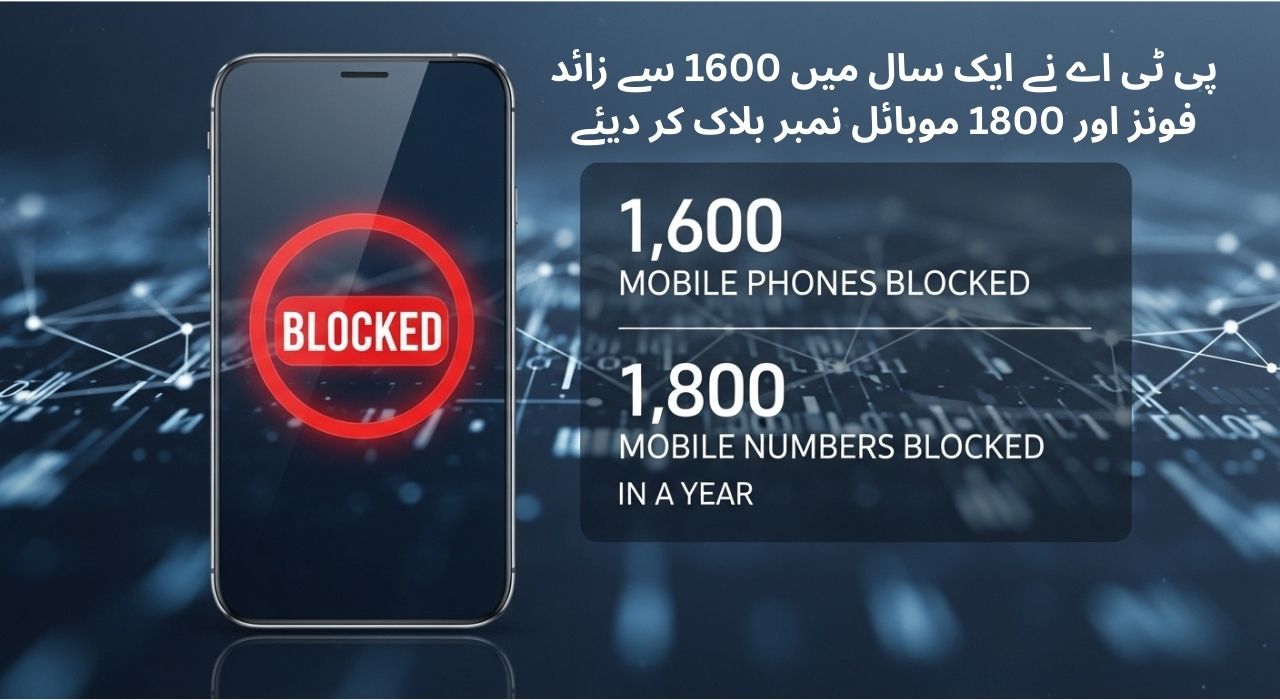 PTA Blocks Over 1,600 Mobile Devices and 1,800 SIM Numbers in Just One Year