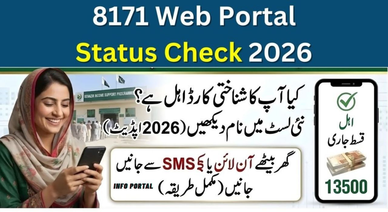 Check Your BISP 8171 Eligibility Status Online – 8171 Web Portal 2026