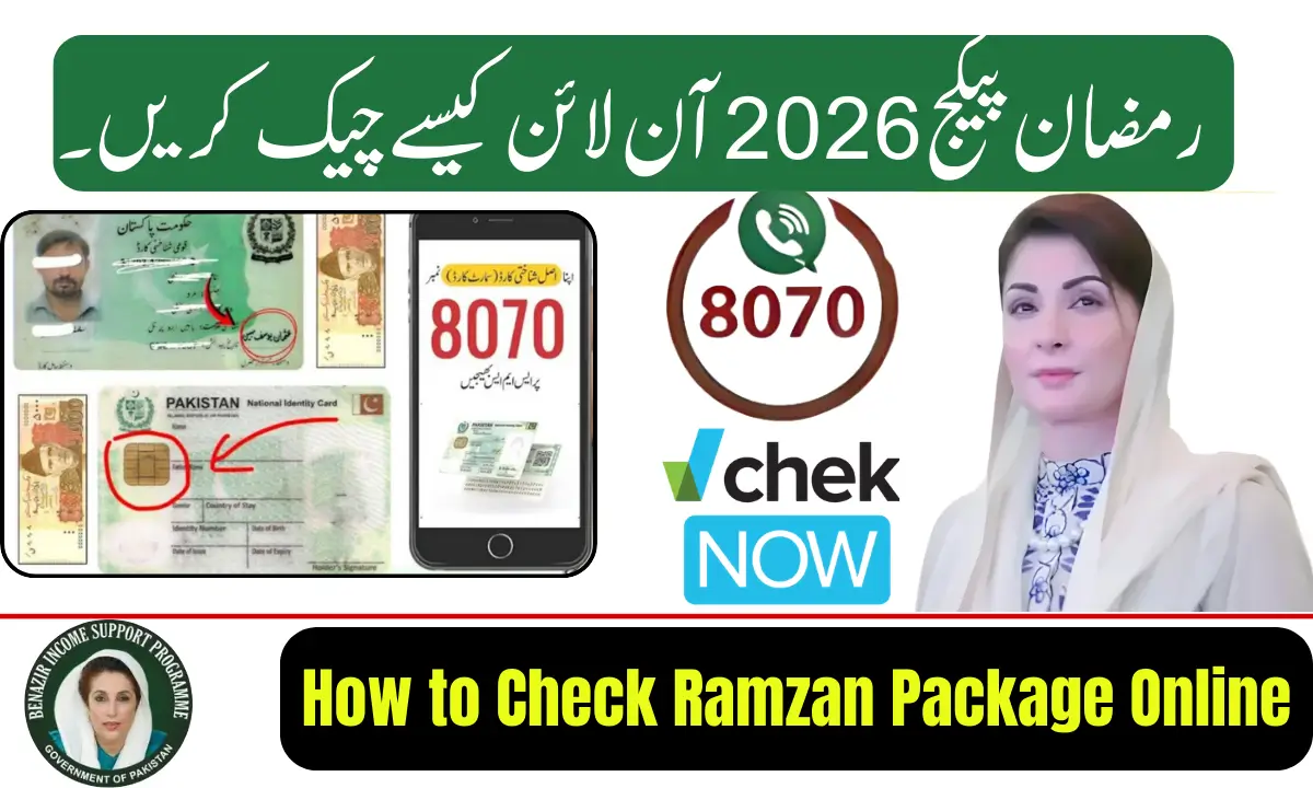 Ramzan Relief Package 2026: Simple Guide to Check Your Eligibility Online